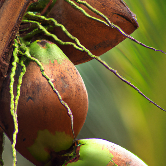 Visste du att kokosnötter kan minska koldioxidutsläppen i marken?